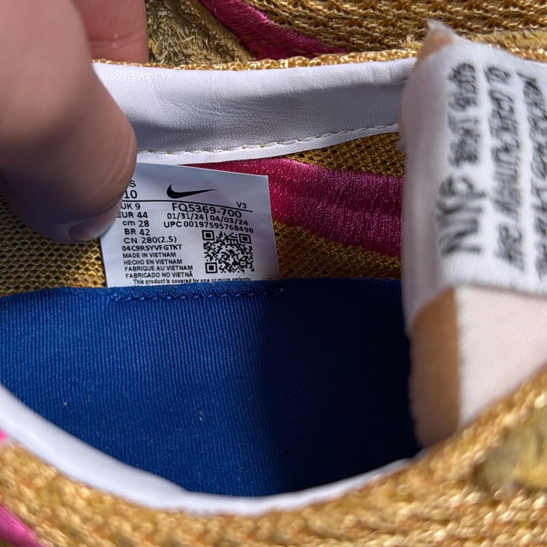 스투시 X 나이키 LD 1000 스니커즈 상품이미지6