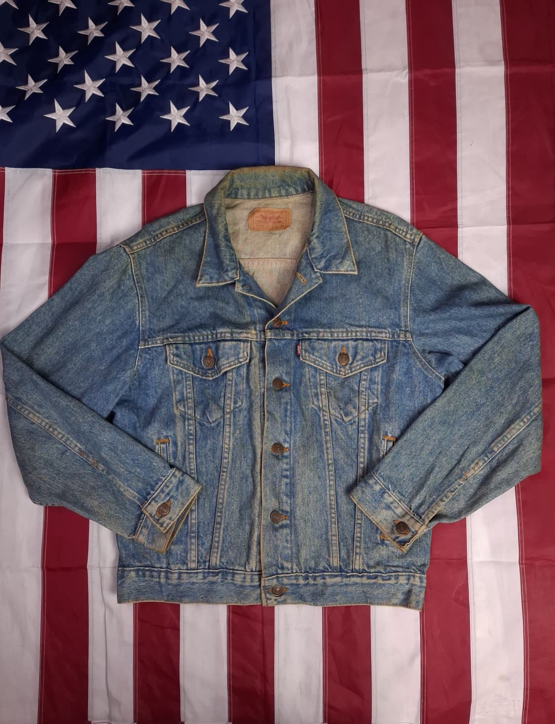 오리지날 90's 미국제조 리바이스  70506 데님 트러커자켓 상품이미지1