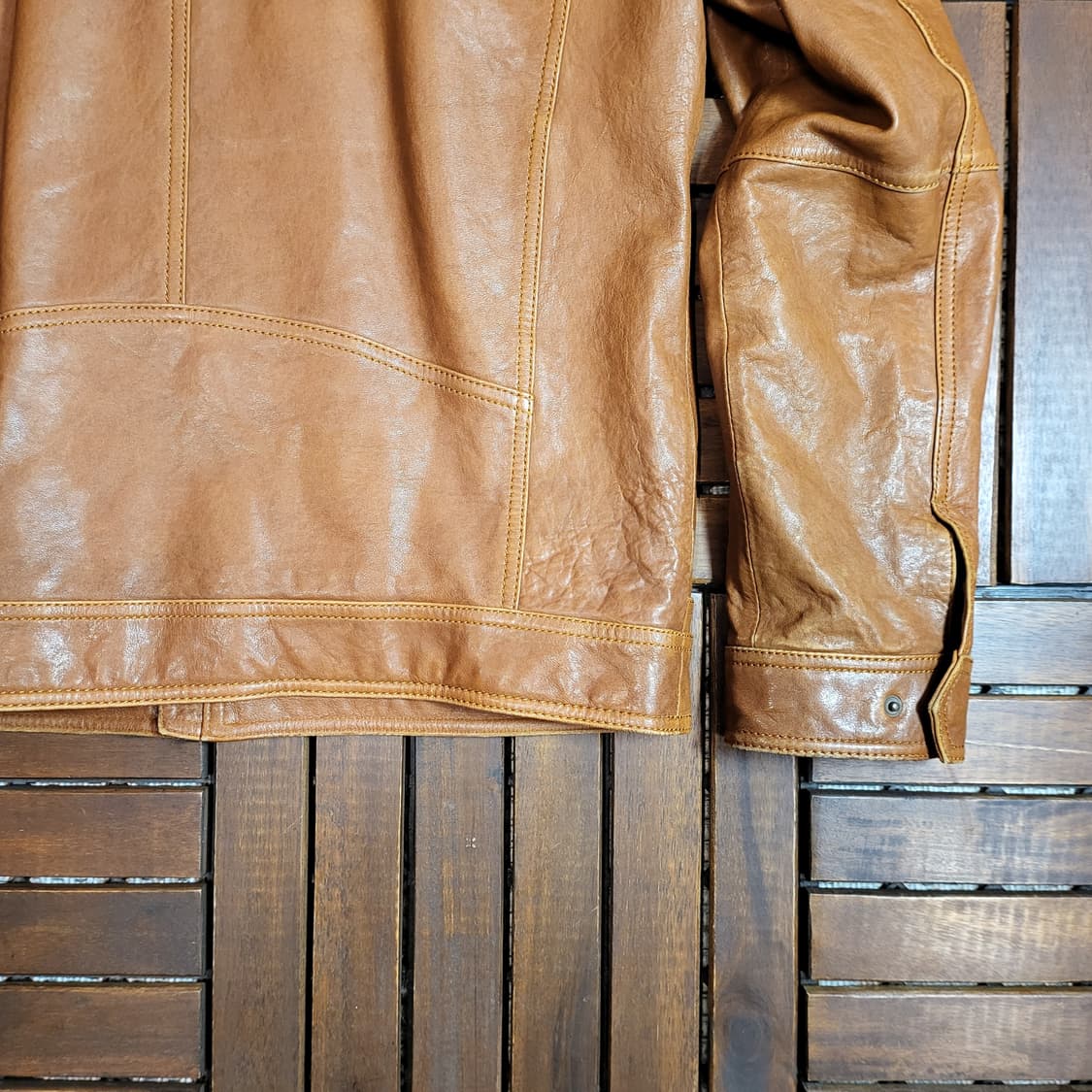 GGIO2 레더 바이커 자켓 (105) 상품이미지8