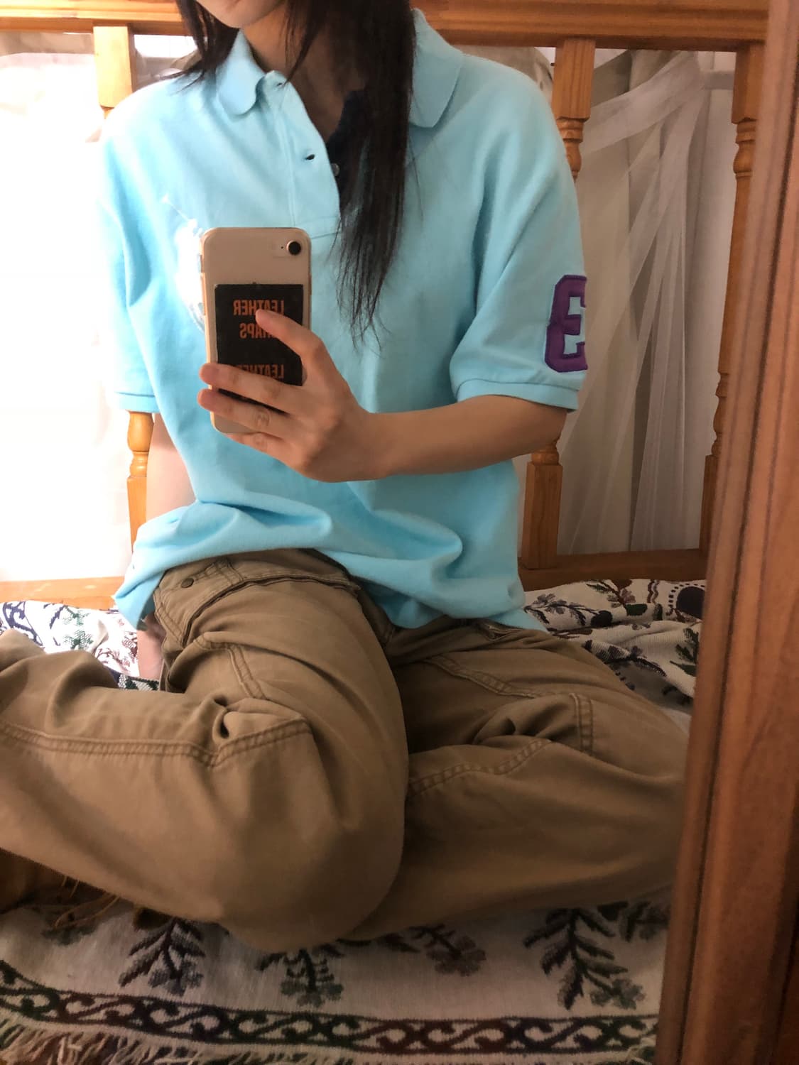 폴로 민트컬러 빅포니 상품이미지3
