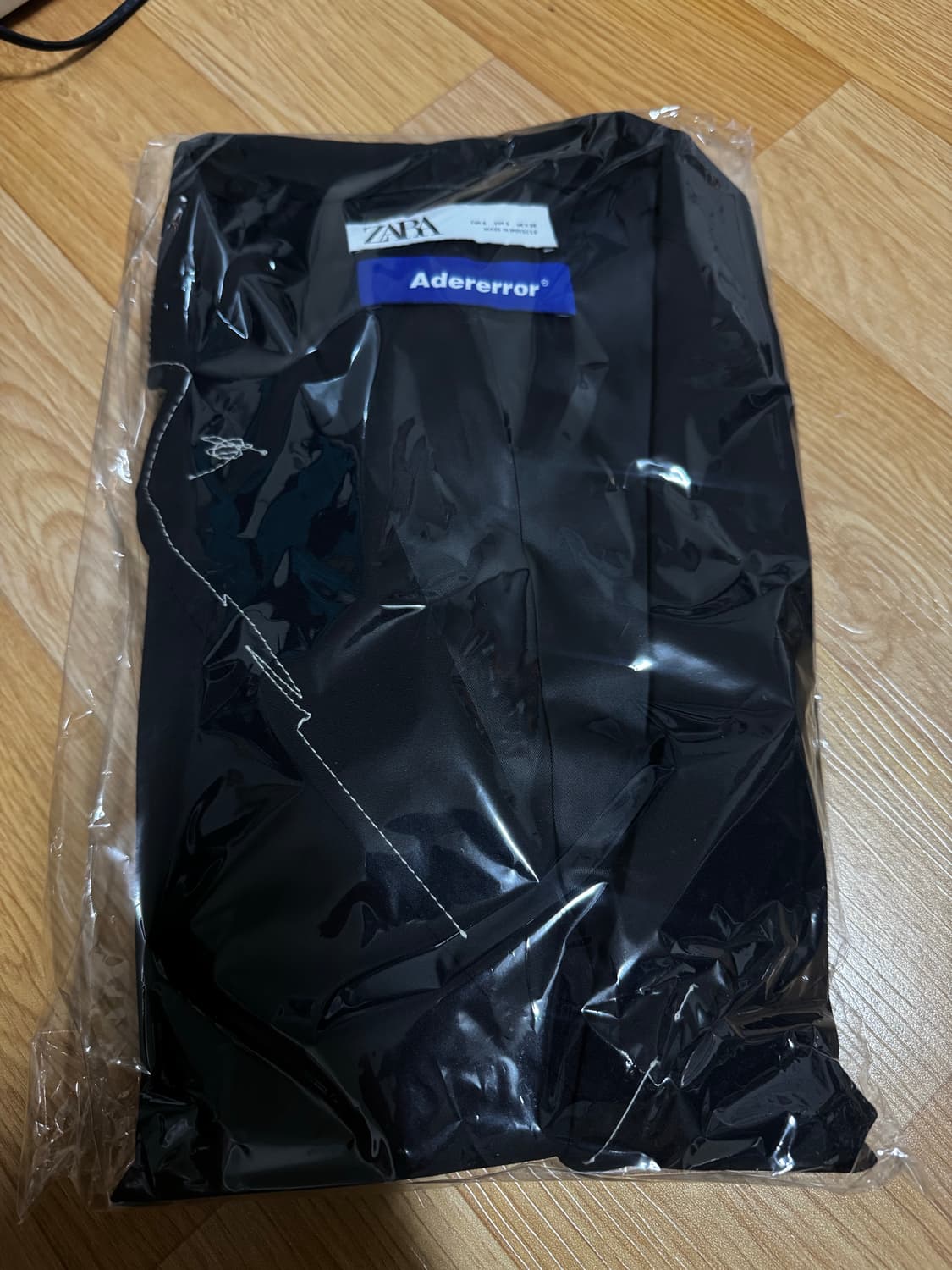 자라 x 아더에러 오버사이즈 블레이저 블랙 하의 세트 판매 상품이미지3