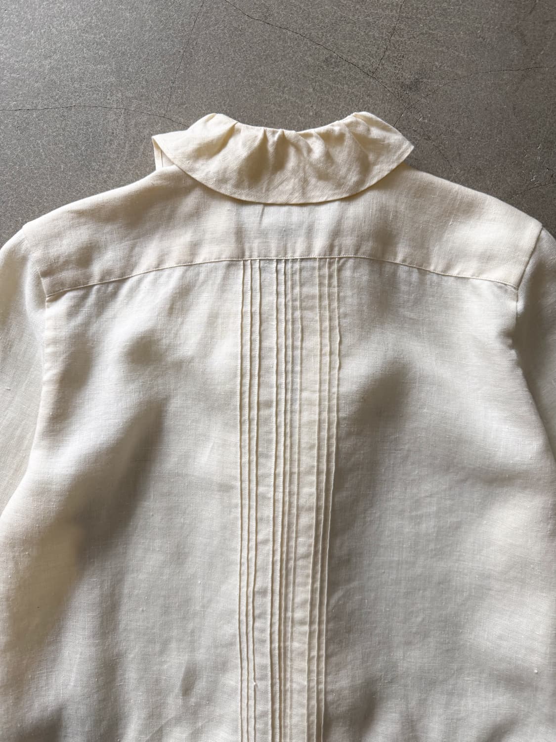 Ralph Lauren 100% Linen Ruffle Blouse 상품이미지7