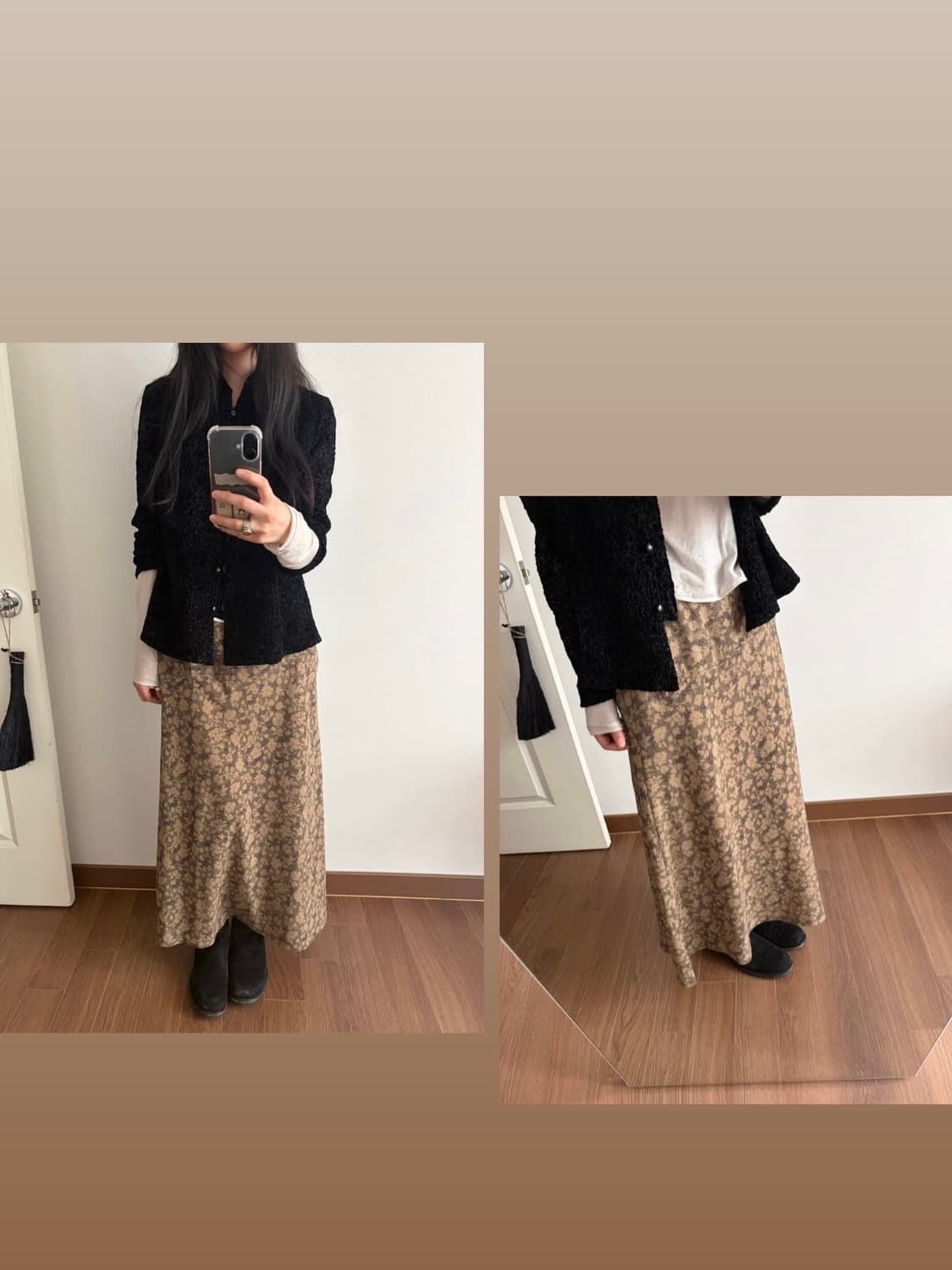 velour wrinkle blouse 상품이미지3