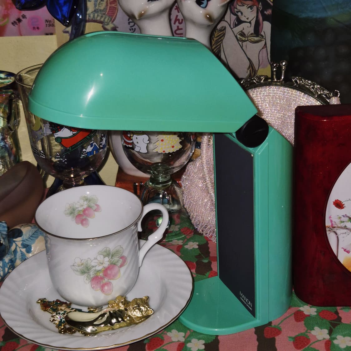 90s 레트로 야마다 민트 폴딩 데스크 램프 상품이미지10