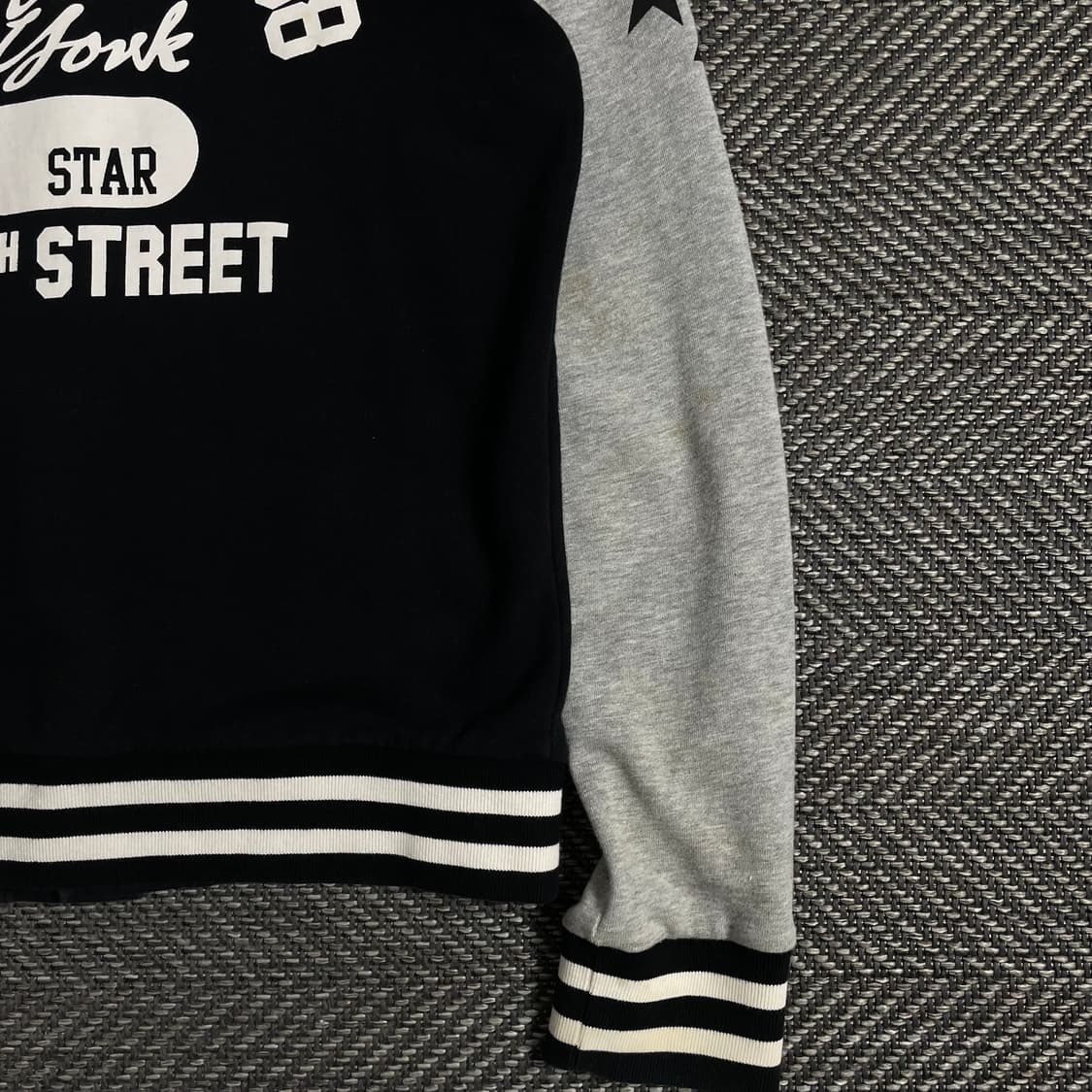 00s 컨버스 빅로고 올드스쿨 스웻 바시티 자켓o 3627 상품이미지2