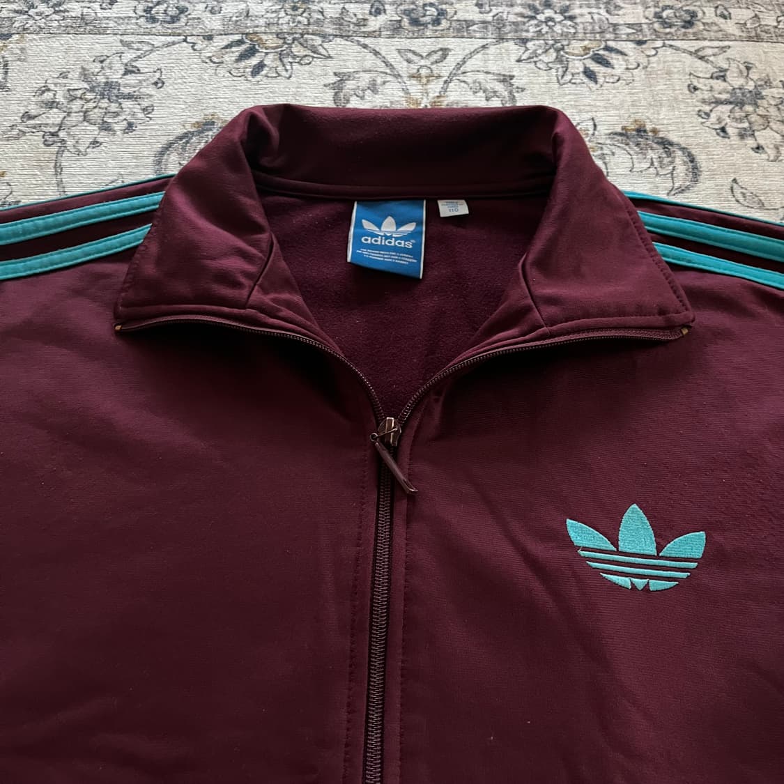 아디다스 버건디 오리지날 파이어버드 트랙탑 져지 상품이미지2
