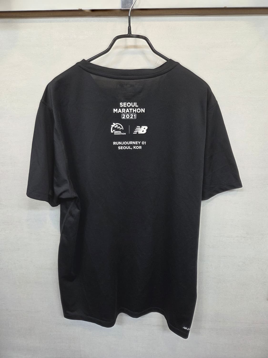 뉴발란스 서울마라톤 2021 기능성 반팔 xl 상품이미지2