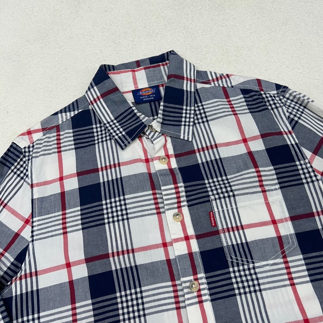 Dickies blue check shirts 상품이미지5