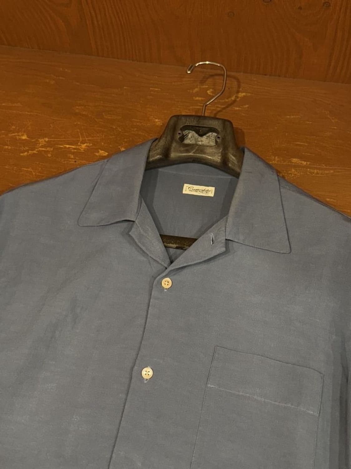 카모시타 레이온 오픈칼라 셔츠 상품이미지6