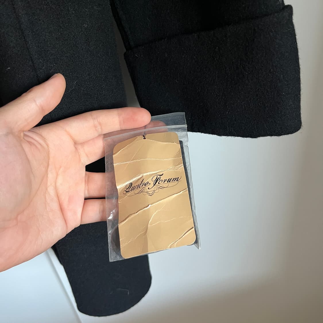 LUATRE FORUM 울캐시미어 코트 (출시가 100만원대) 미사용품 상품이미지5