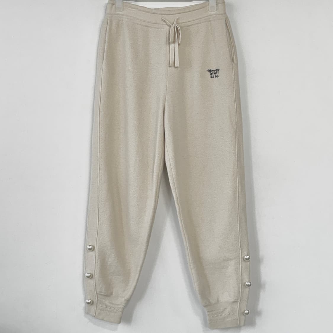 오즈세컨 펄 포인트 니트 조거 팬츠 상품이미지2