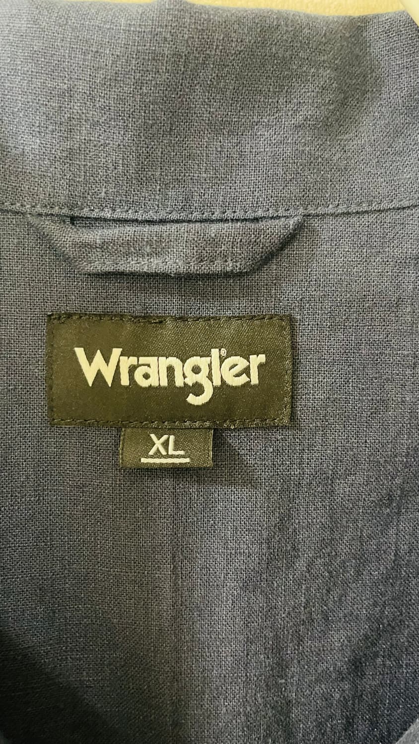 새상품) 랭글러 고퀄 손자수 린넨 셔츠 L, XL  정가 129,000원 상품이미지5