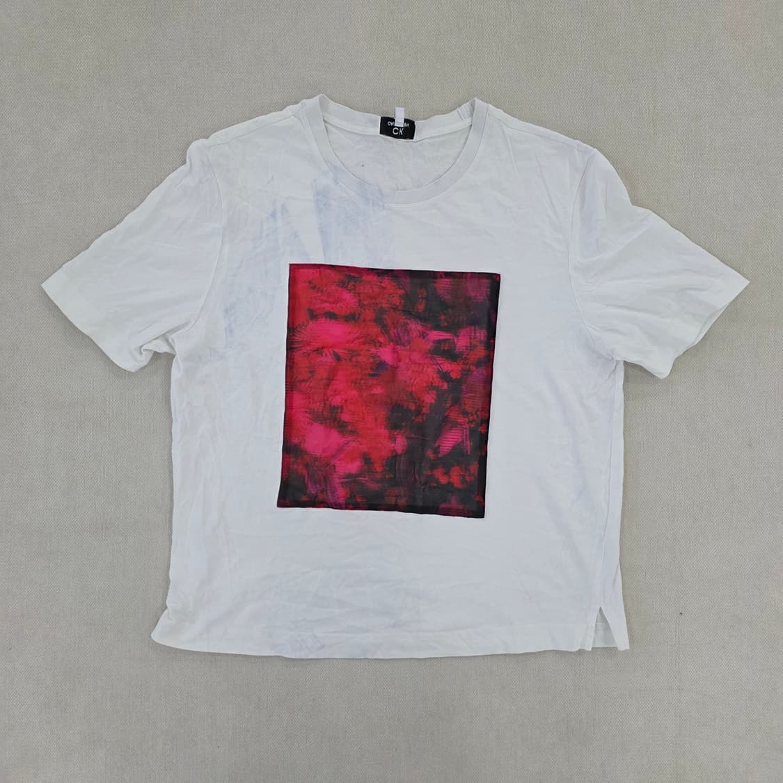 [M] 캘빈클라인 그래픽 반팔티 0220J 상품이미지1