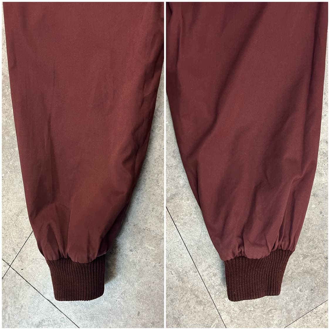 라코스테 리버시블 체크 블루종 자켓 버건디 110 #csz2371 상품이미지10