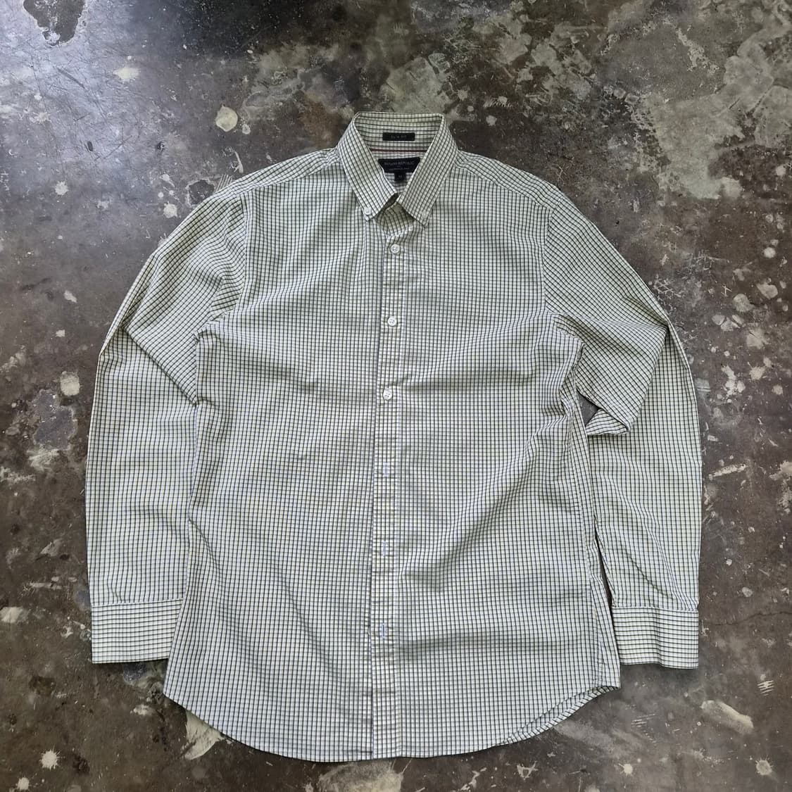 100-105) 바나나리퍼블릭 체크셔츠 남방 상품이미지1