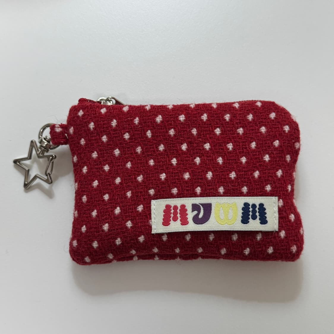 무음 땡땡이 동전지갑 카드지갑 레드 판매합니다! 상품이미지1