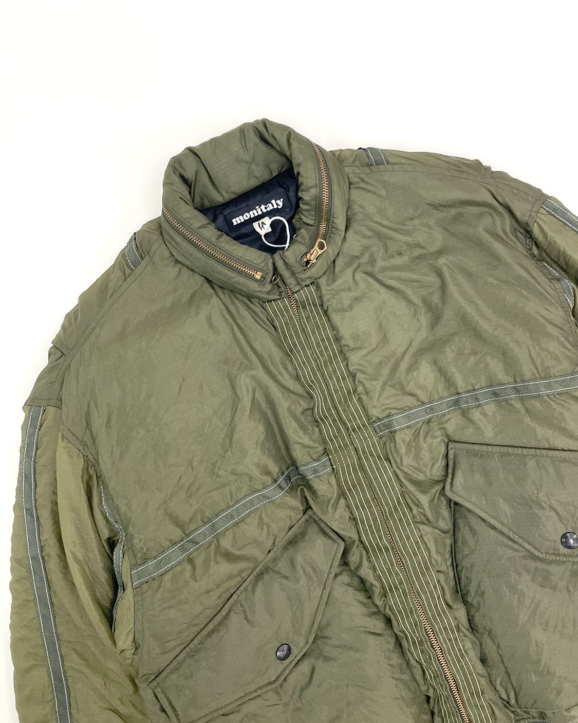 20AW 모니탈리 미군 낙하산 CWG 블루장 40 상품이미지2