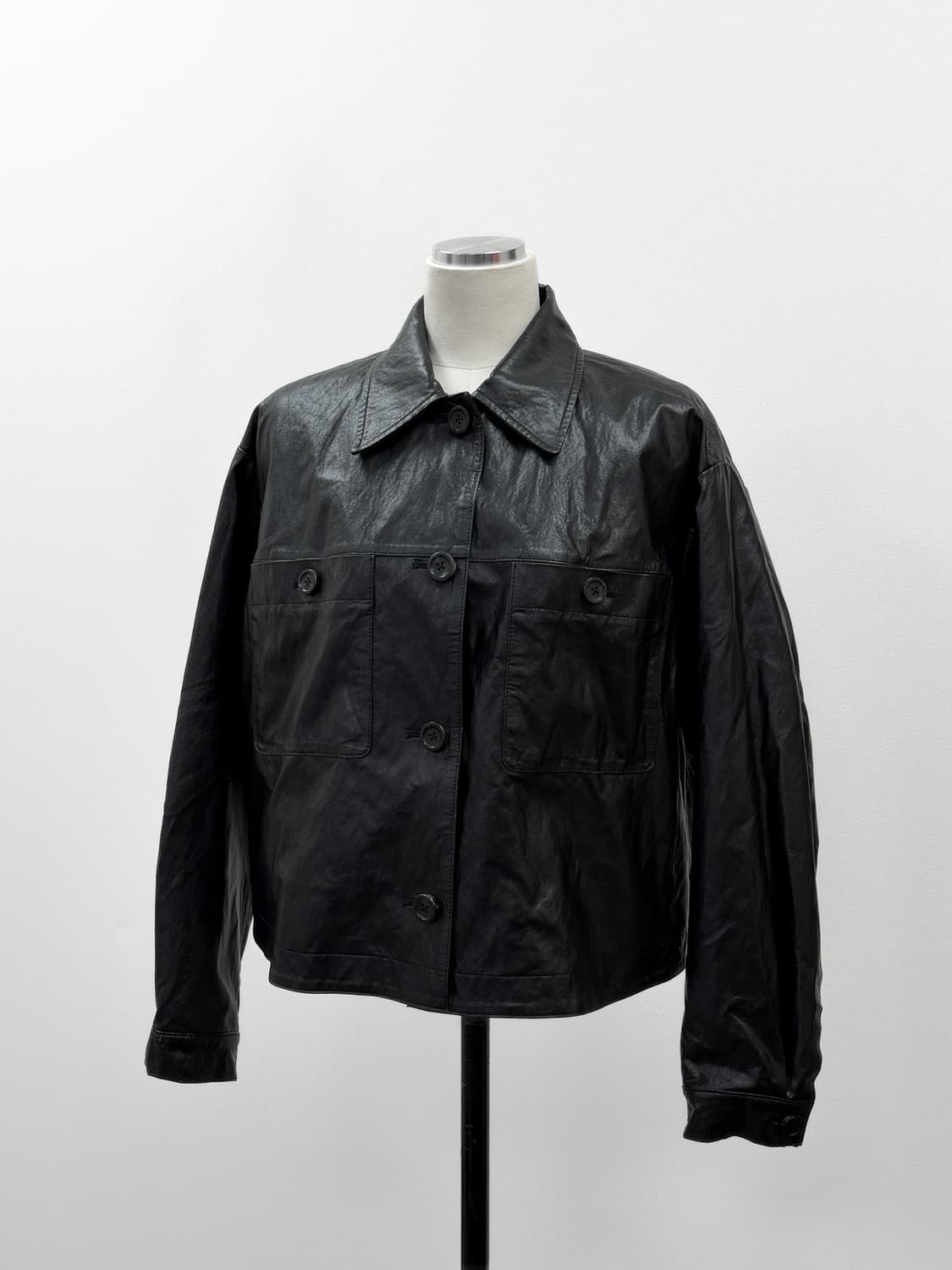 아떼 바네사브루노 페이크 레더 자켓 상품이미지6