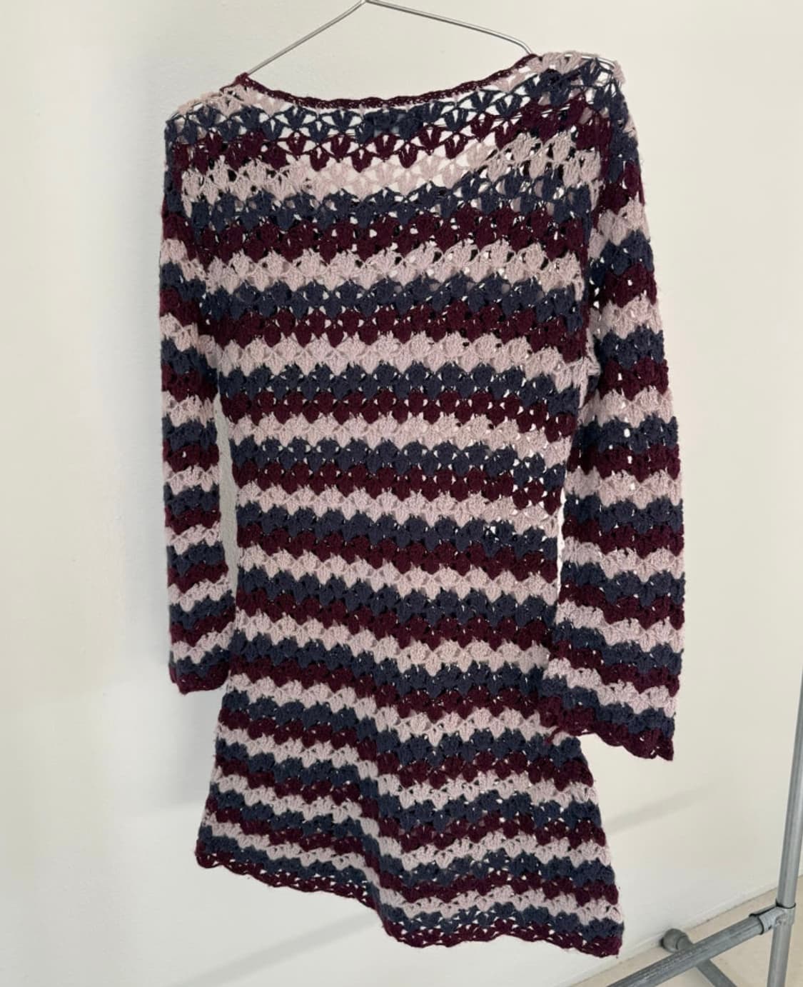 빈티지 크로셰 레이어드 원피스 상품이미지3