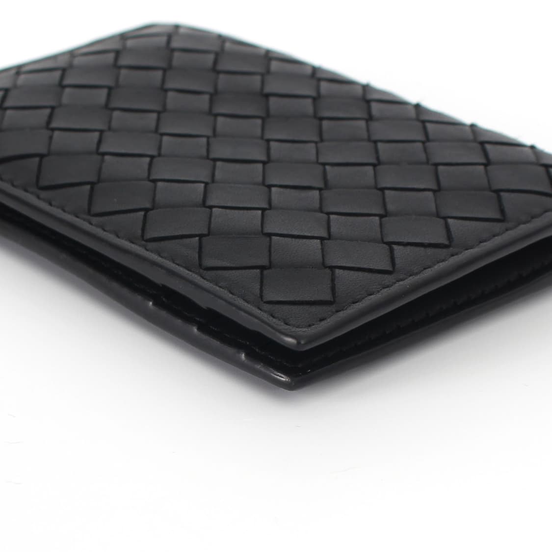 BOTTEGA VENETA 보테가 베네타 인트레치아토 블랙 카드 지갑  상품이미지3