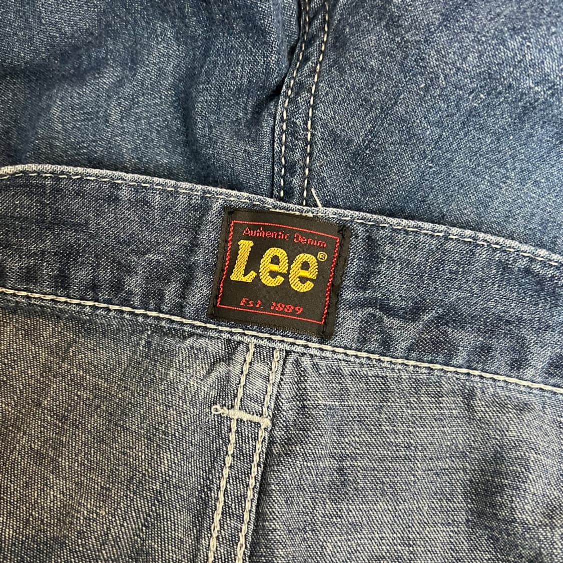 Lee 리 베이직 버뮤다 데님 쇼츠 팬츠 반바지 34 상품이미지4