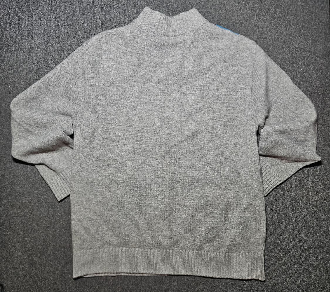 인디안 남성 반집업 니트 100 상품이미지4