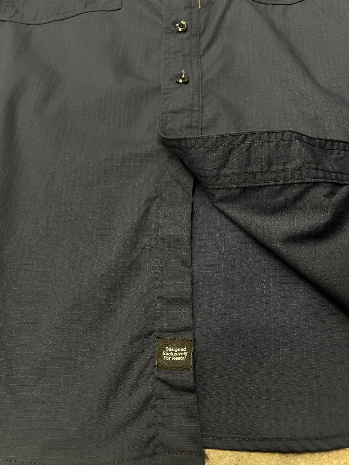 칼하트 립스탁 워크 셔츠 네이비 상품이미지4