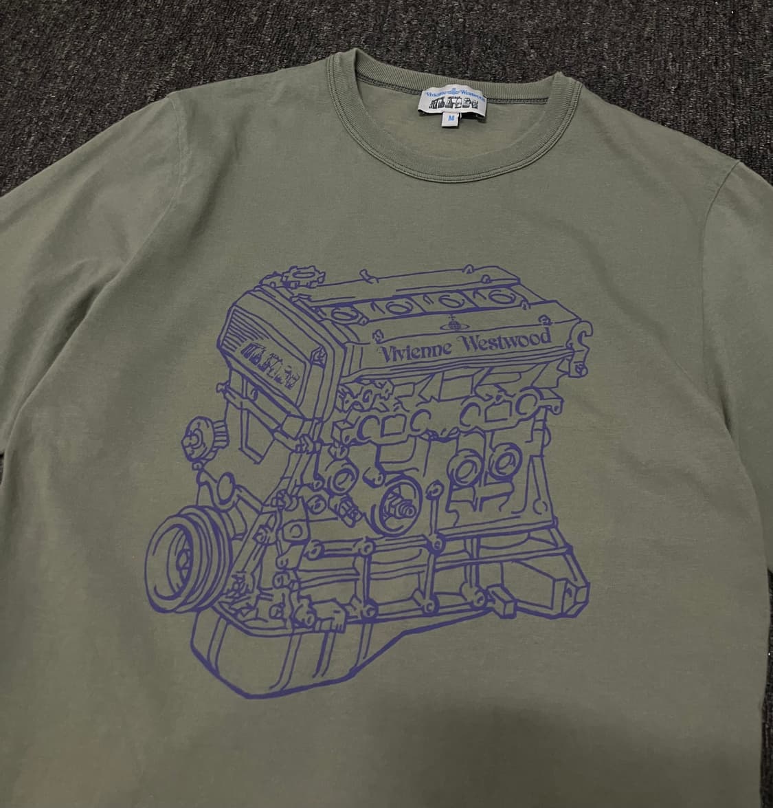 비비안웨스트우드MAN 엔진 티셔츠 상품이미지2
