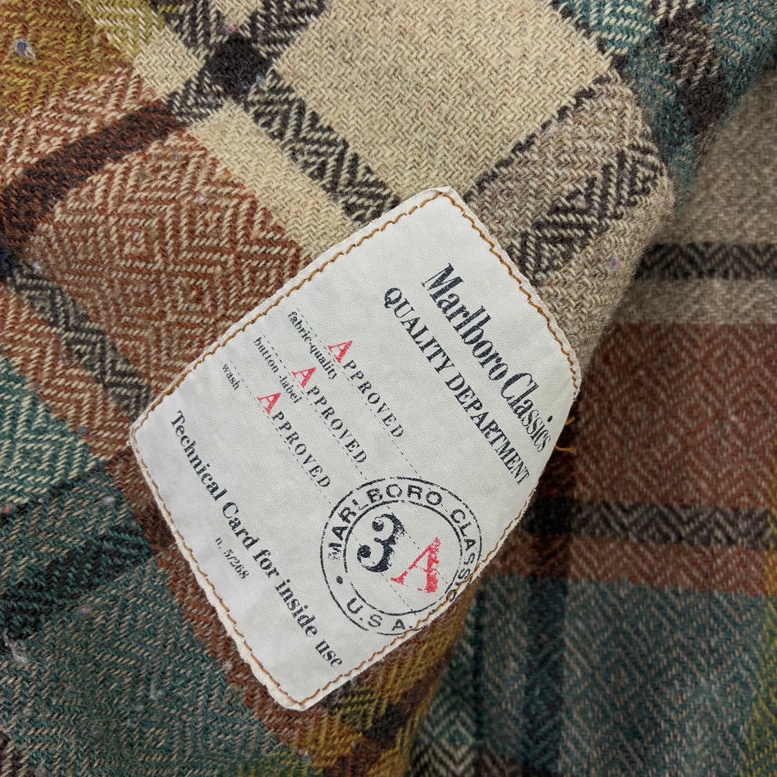 Marlboro   말보루 클래식 90,s 블랭킷 데님 자켓 상품이미지8