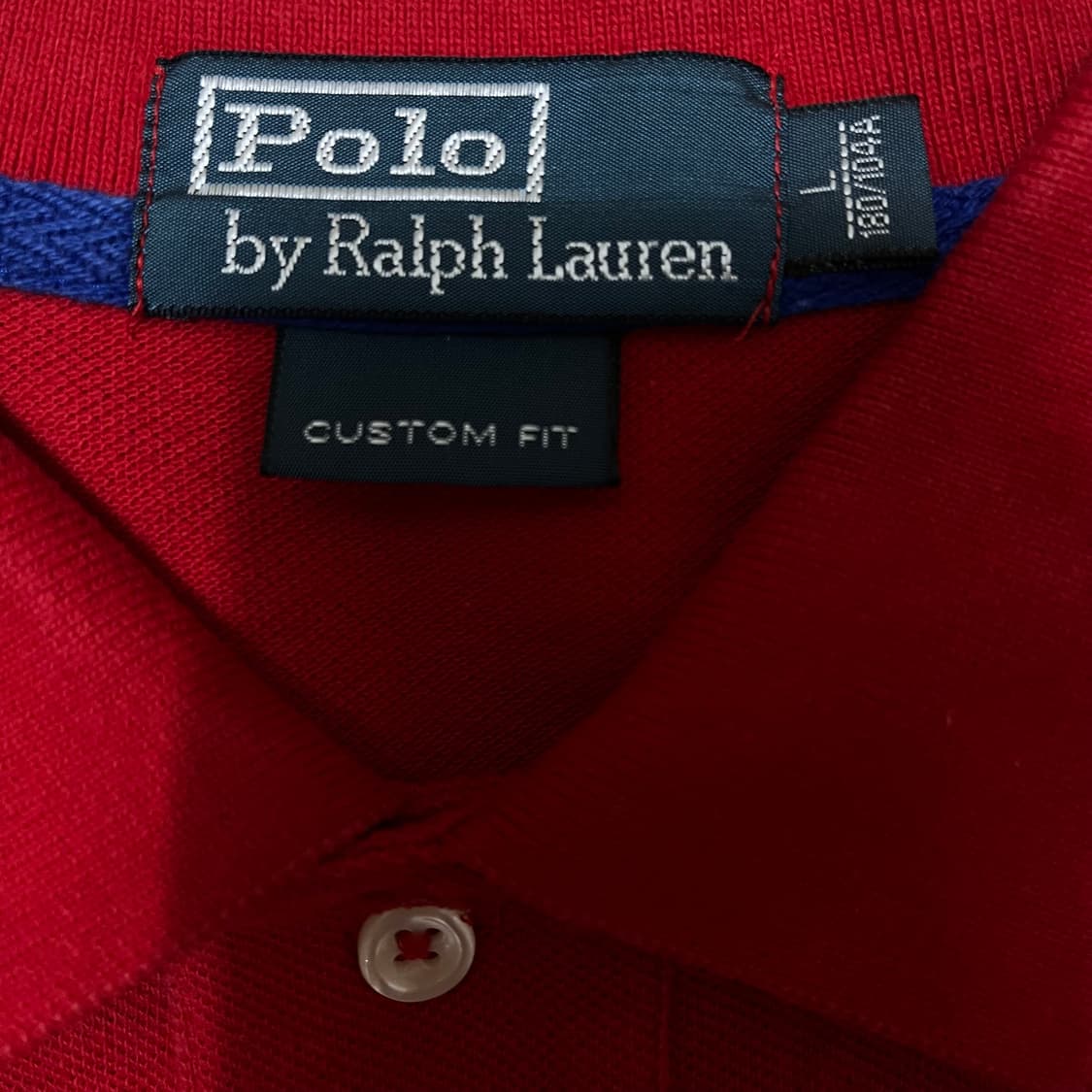 폴로 랄프로렌 USA 로고 3 커스텀핏 PK 반팔 카라티 L/100 상품이미지4