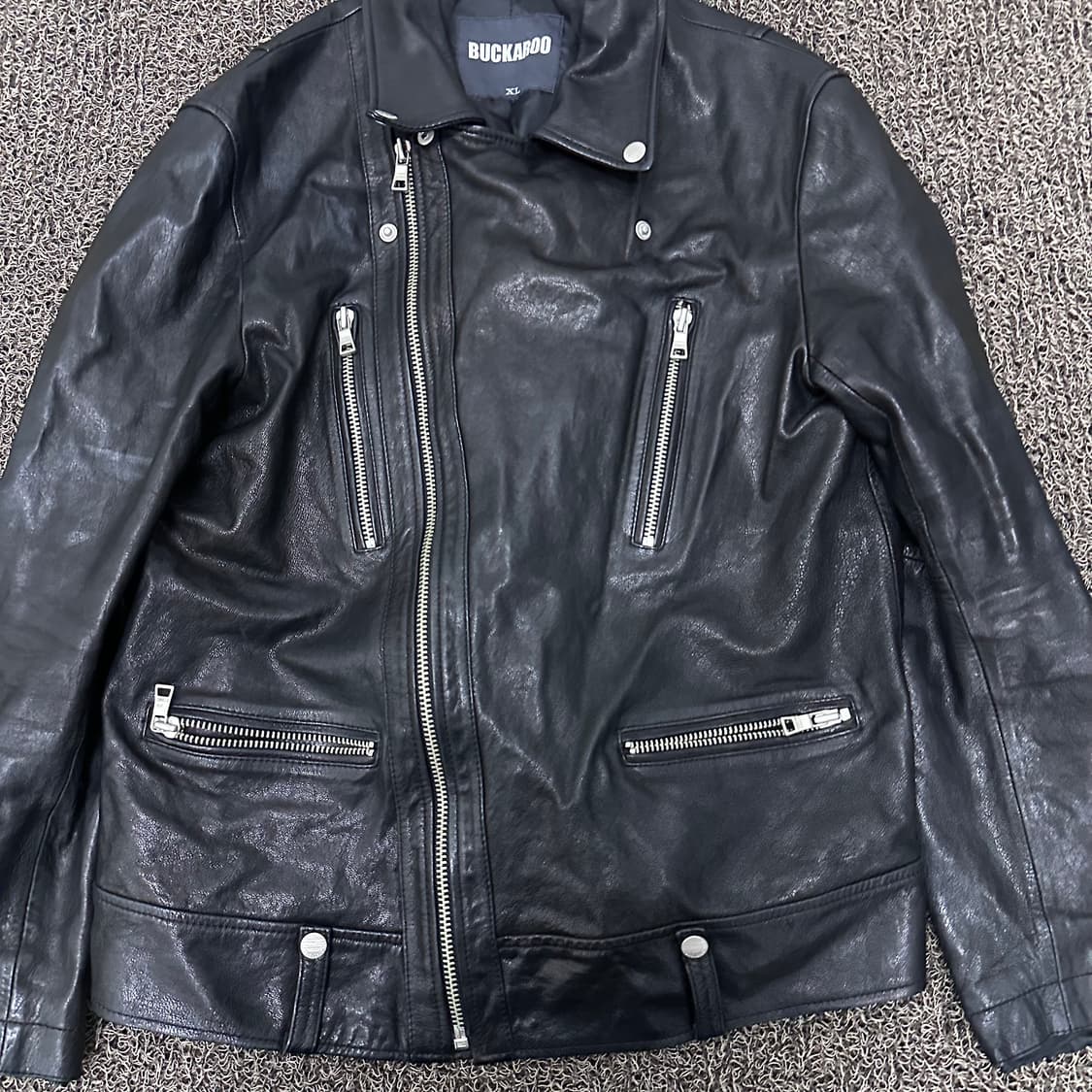 BUCKAROO 버커루 양가죽 라이더 자켓 XL 상품이미지3