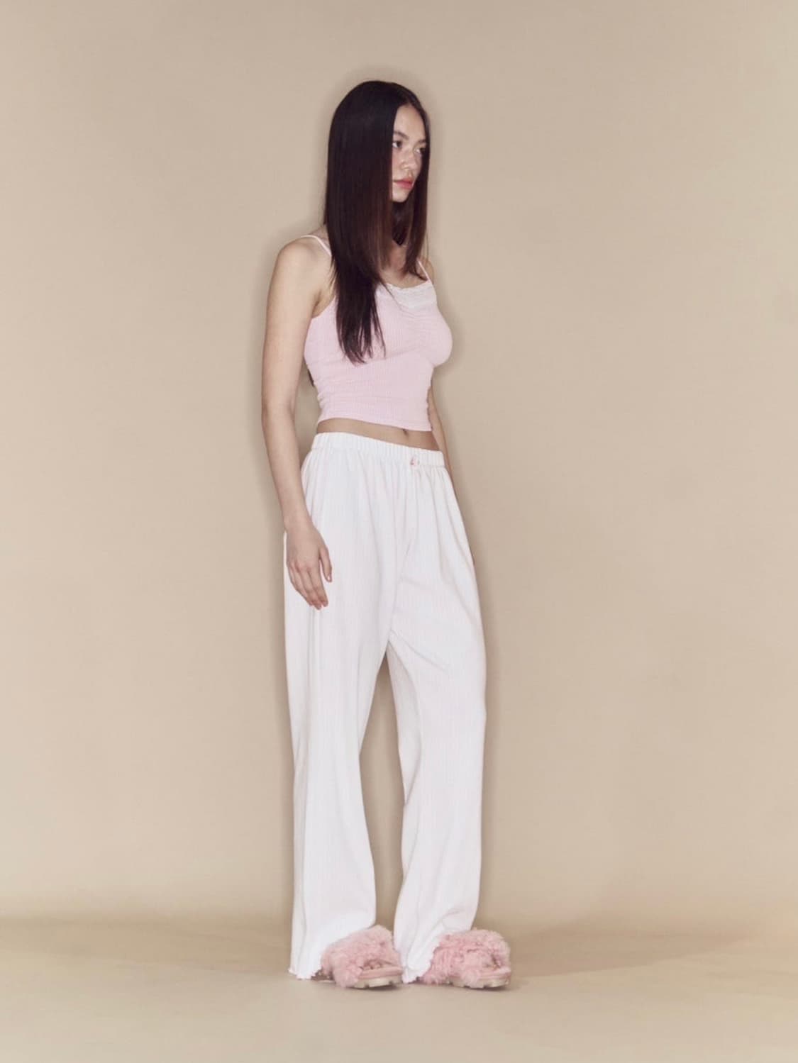 플노팔 하니 레이스 슬리브리스 탑, 플노팔 레이스 나시, 플노팔 나시 상품이미지3