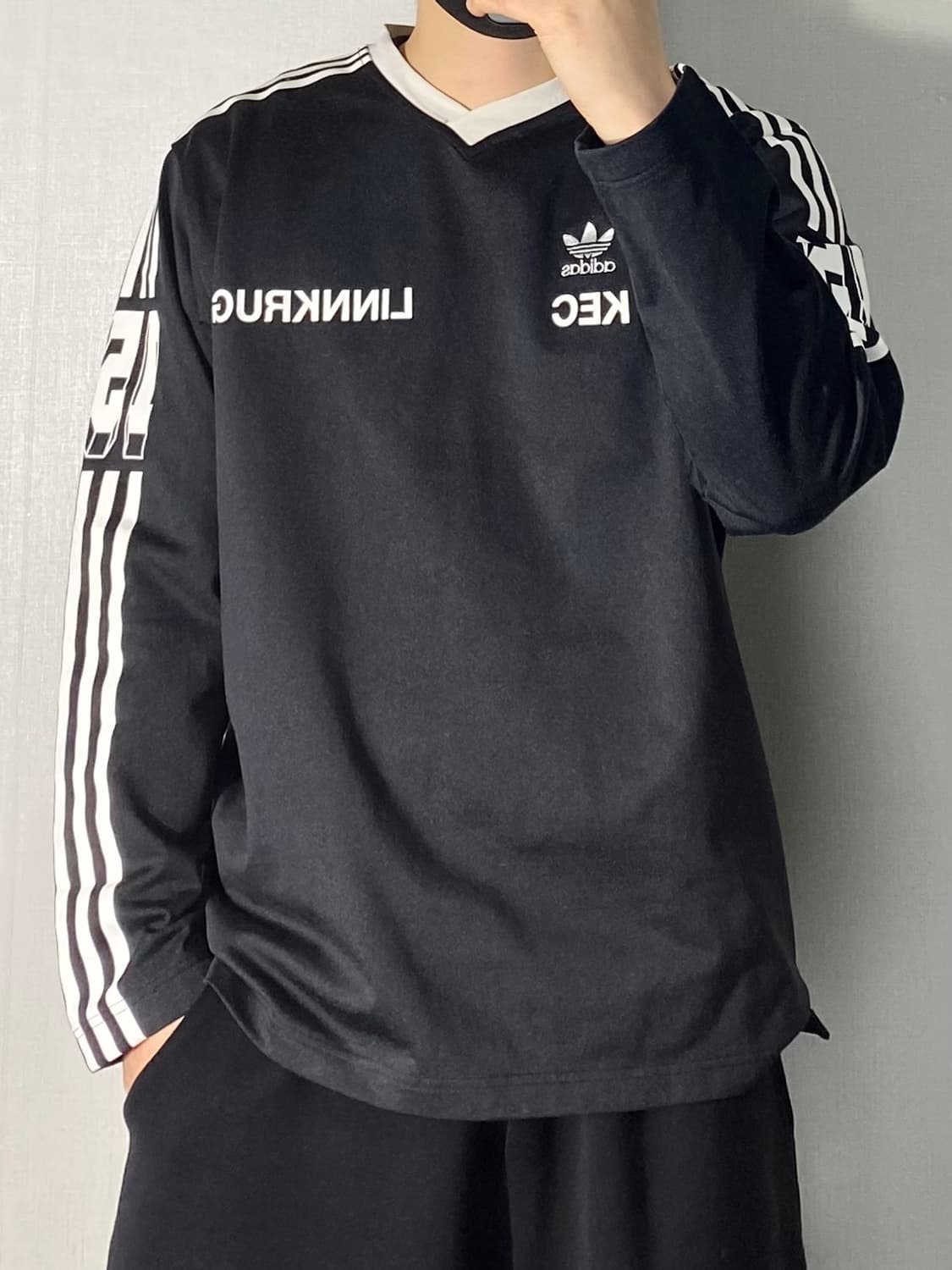 [105] 00s ADIDAS 아디다스 린커럭 롱 슬리브 져지 상품이미지8
