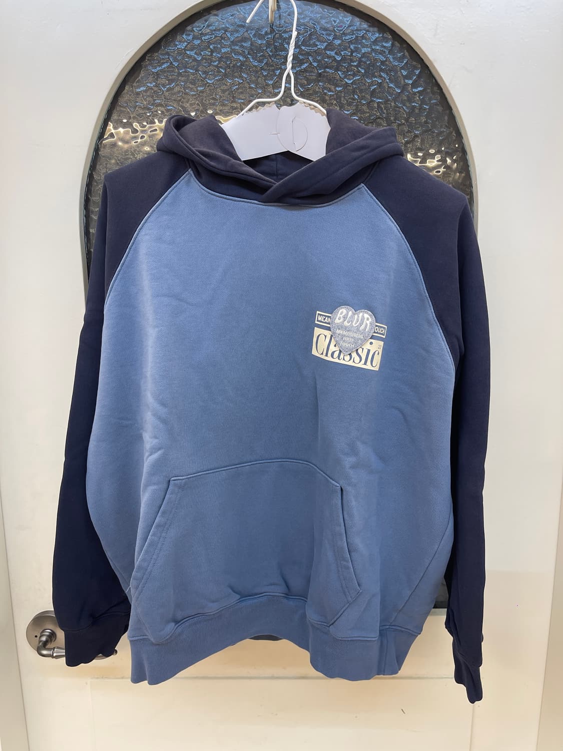 BLUR 블러 패치 나그랑 후드티 2사이즈 상품이미지1