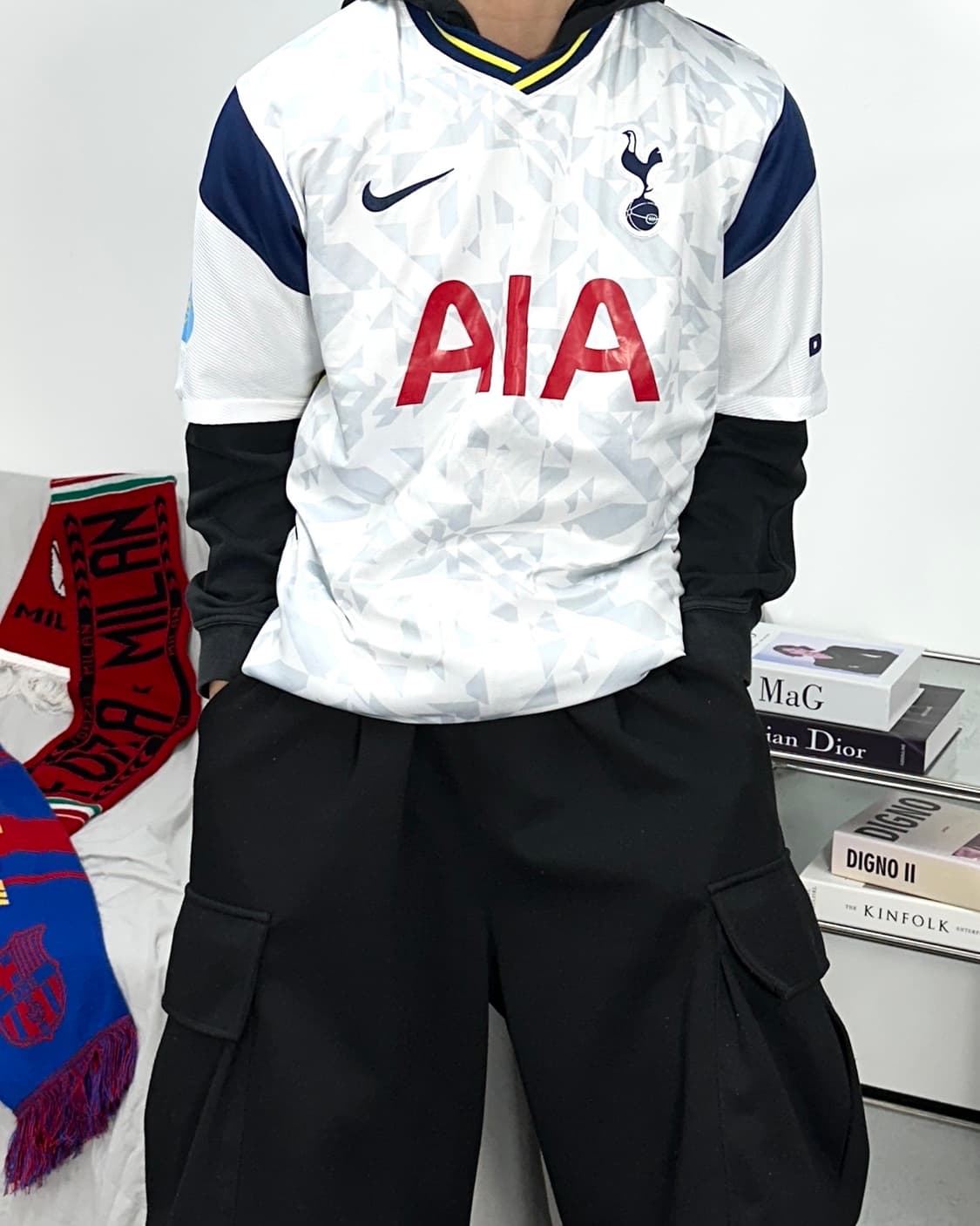 나이키 토트넘 커스텀 마킹 유니폼 XL 상품이미지1