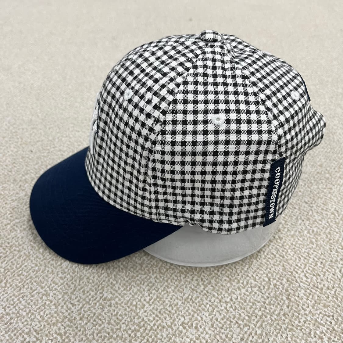 [F] 뉴에라 MLB 뉴욕양키스 체크 볼캡 모자 0119M1 상품이미지2