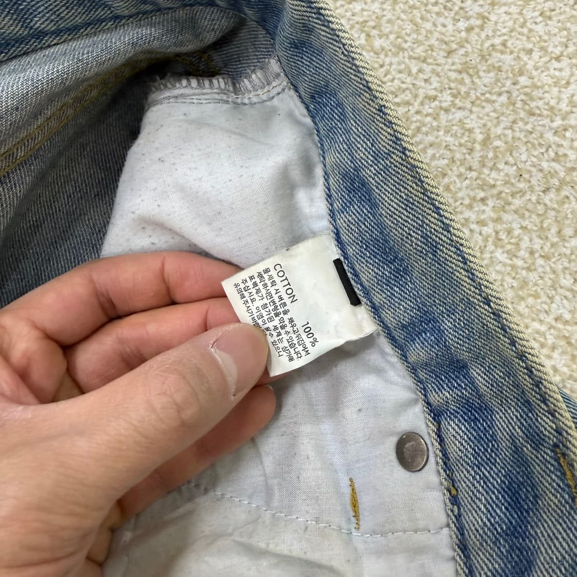 [F] 5all as 워싱 데님팬츠 1223T1 상품이미지6