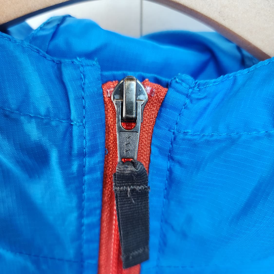 노스페이스 아동 블루 바람막이 후드 자켓 상품이미지2