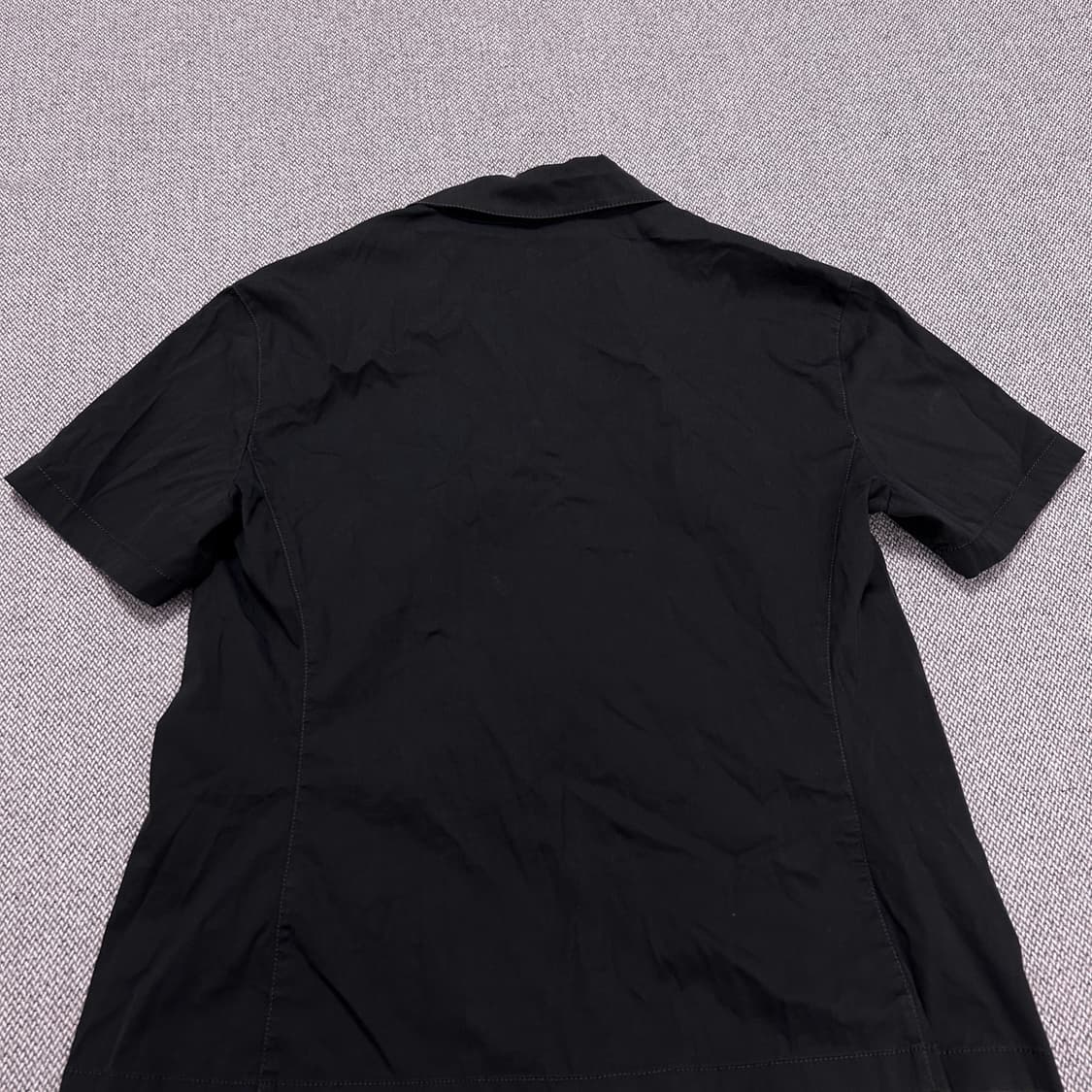 프라다 우먼스 코튼 나일론 혼방 테크니컬 셔츠(S) 상품이미지7