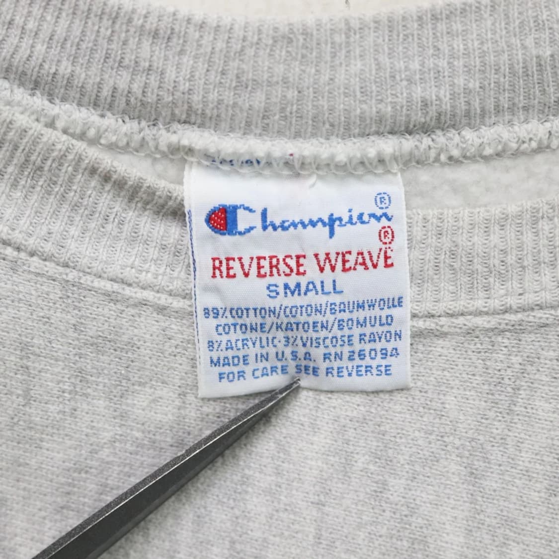 90'S CHAMPION REVERSE WEAVE 맨투맨 60698 상품이미지10