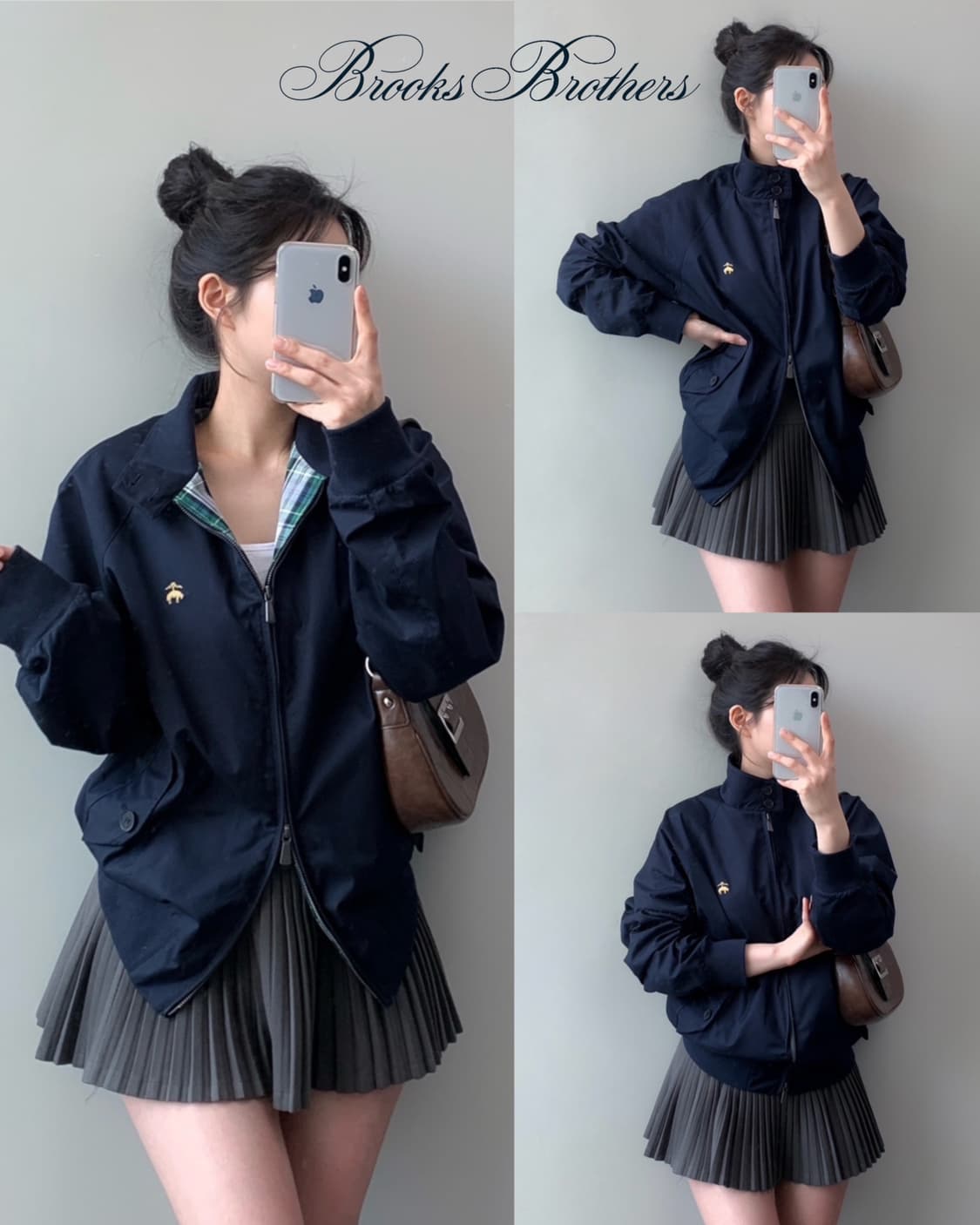 브룩스 브라더스 블루종 자켓 상품이미지1