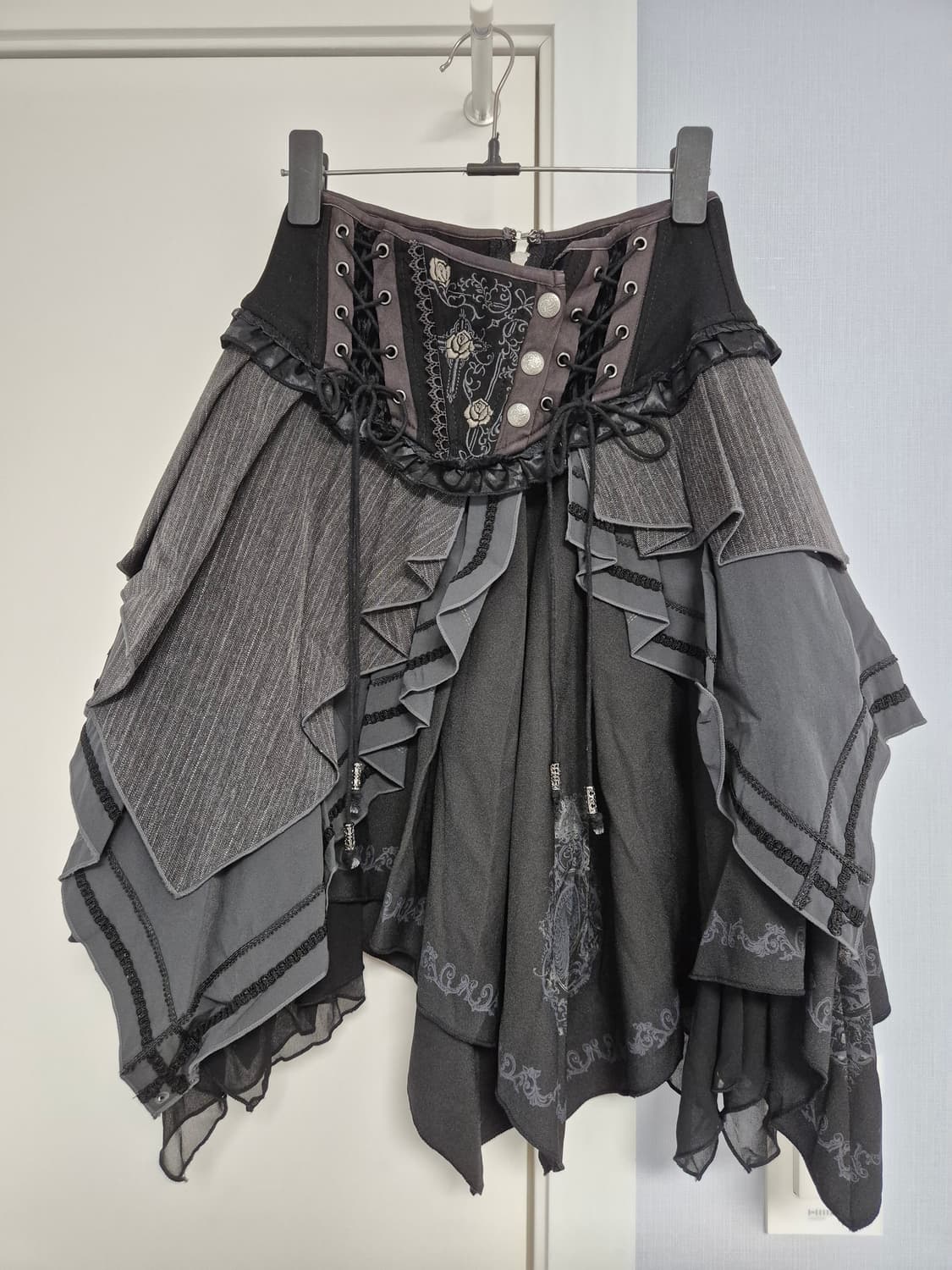 오즈온 ozzon 고딕펑크 스커트 상품이미지1