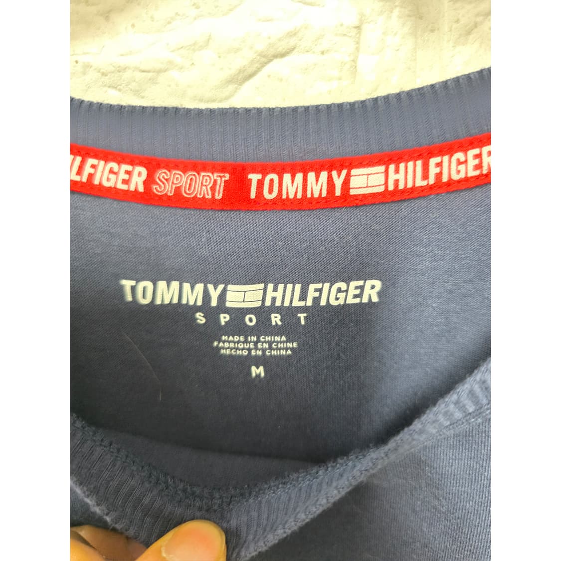 타미힐피거 네이비 반팔티 M 상품이미지2