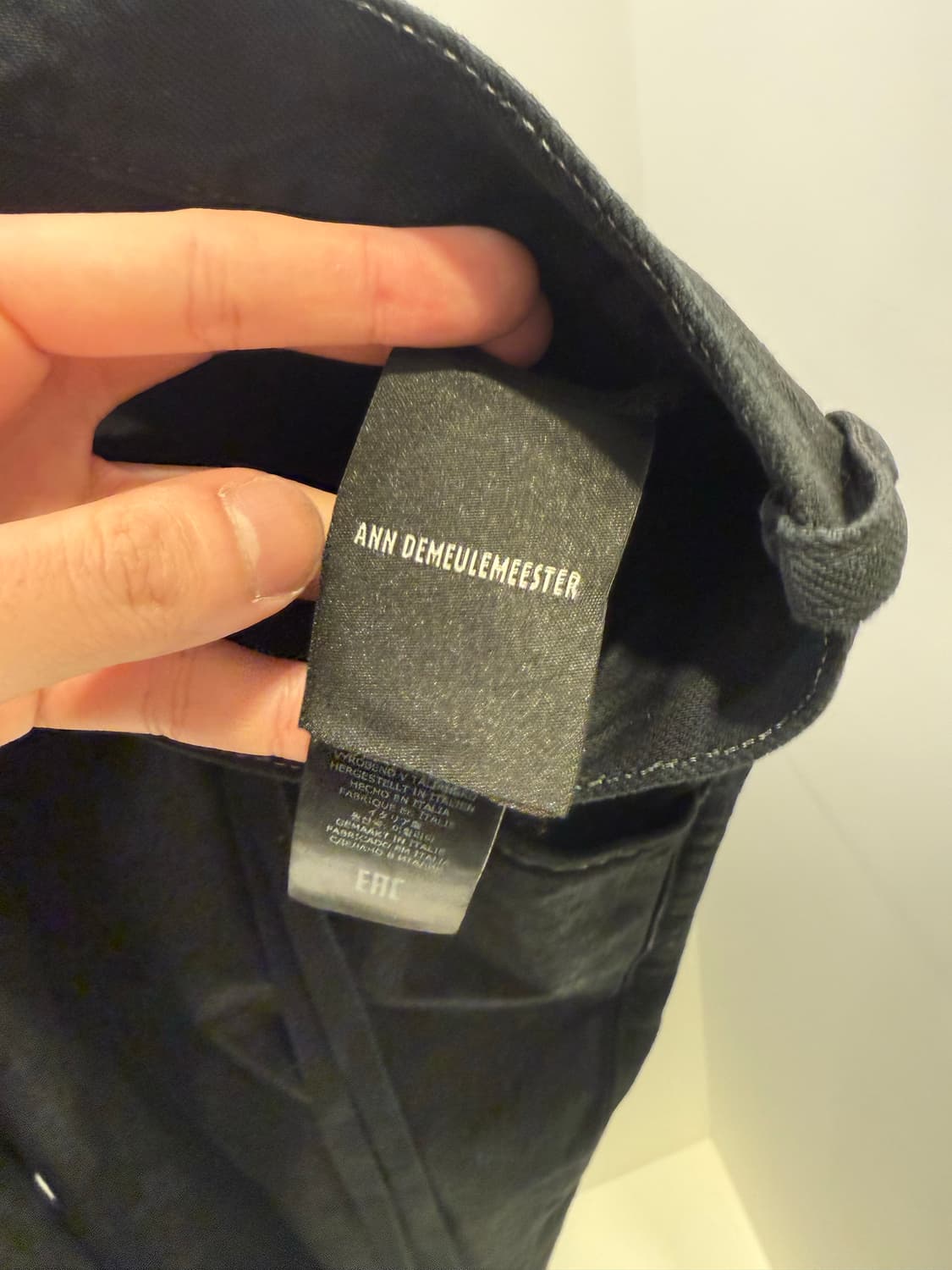 [48] 앤 드뮐미스터 왁스 코팅 로날드 진 상품이미지3