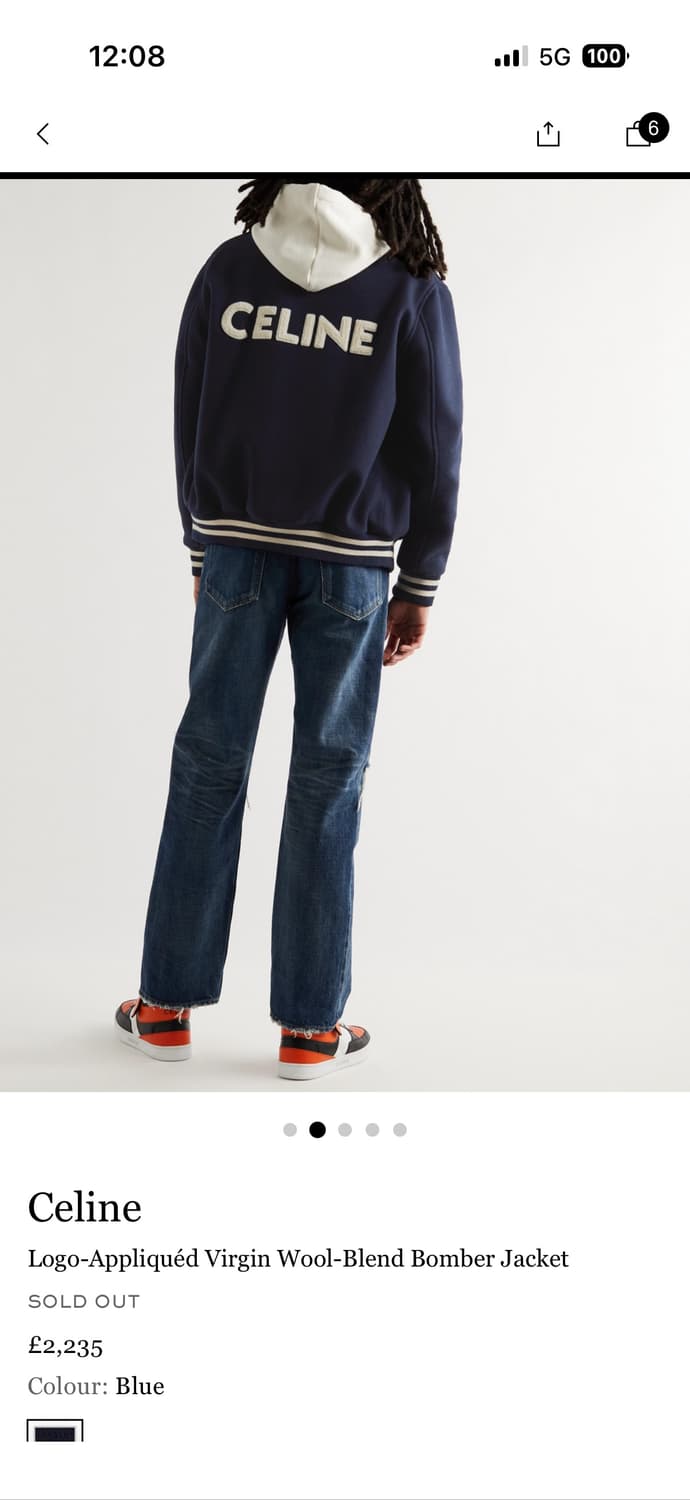 셀린느 바시티자켓 상품이미지3