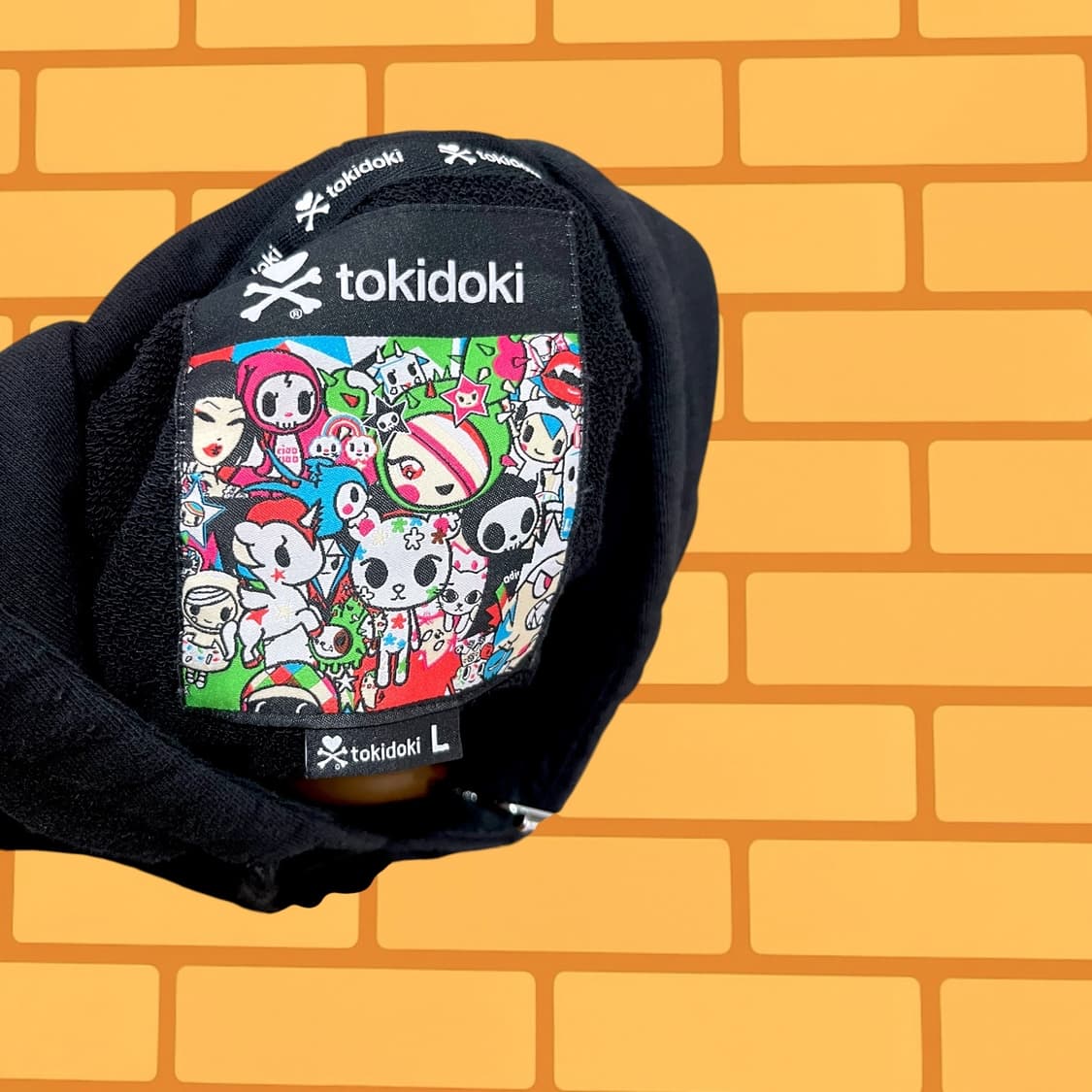 토키도키 그래픽 카모 후드 티셔츠 (L) 상품이미지7