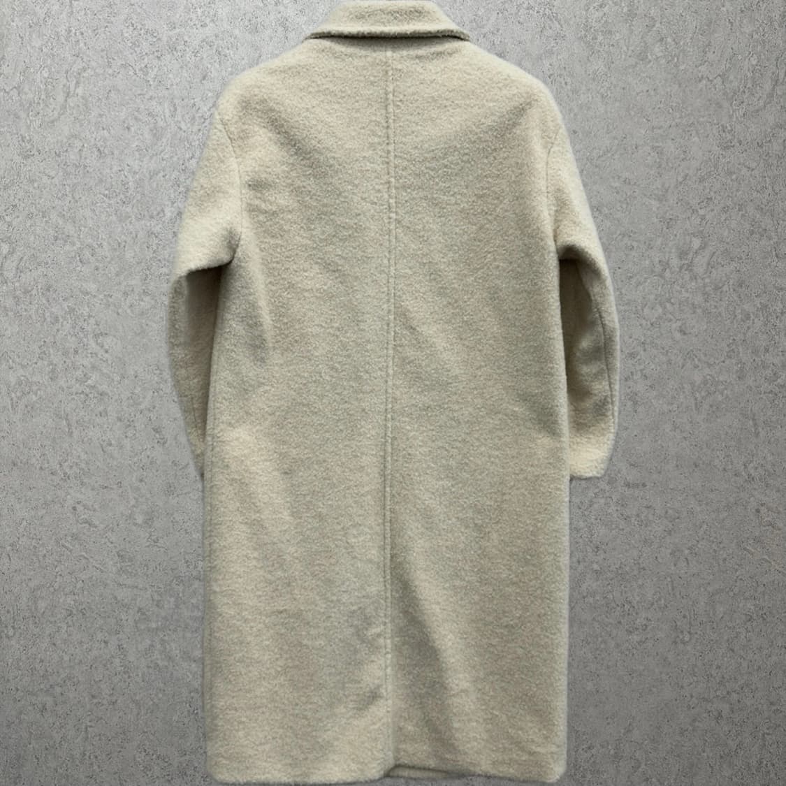 90 자라 여자 부클 롱코트 상품이미지2