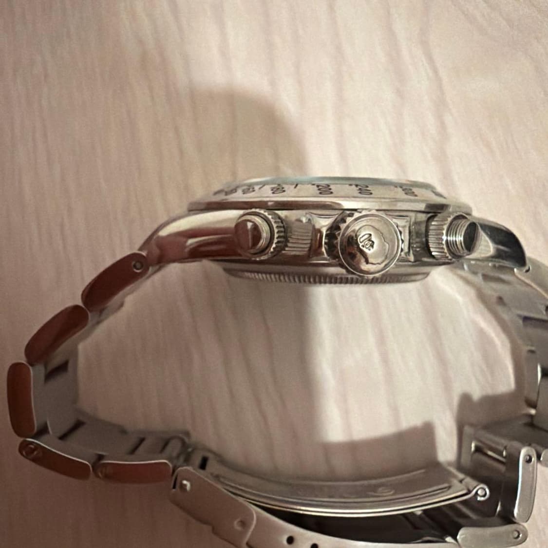 베이프  베이펙스 타입 1 시계 퍼플 ABC 카모 상품이미지4