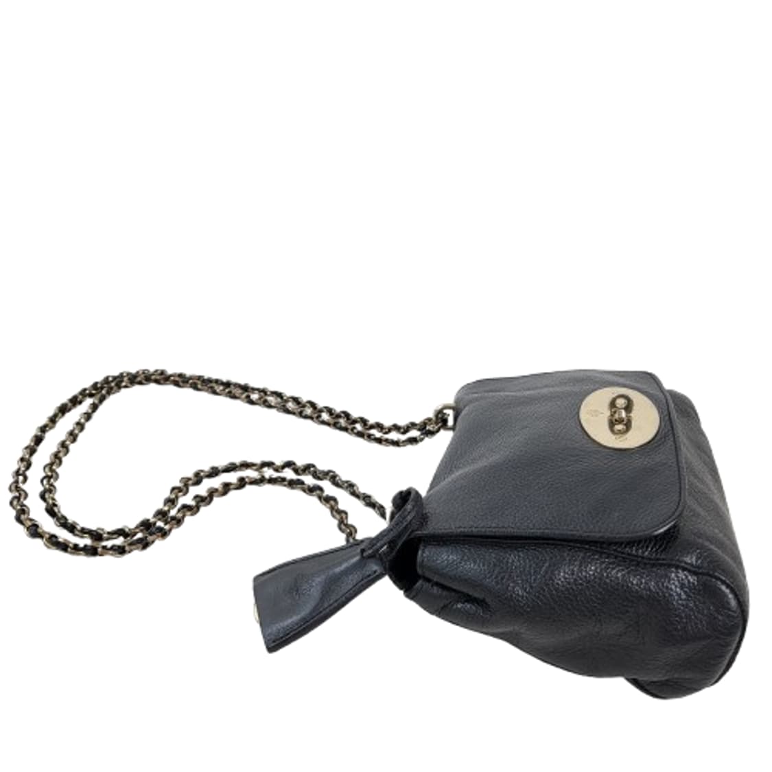 정품 멀버리 블랙 가죽 릴리백 (숄더/크로스) 상품이미지5