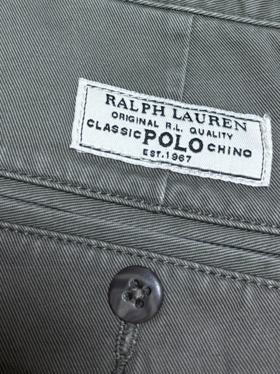 폴로 랄프로렌 카키 투턱 치노 팬츠 앤드류 팬츠 상품이미지9